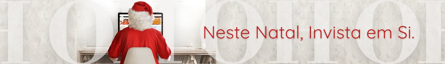 Este Natal invista em si.